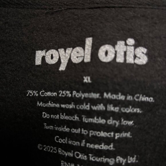 Royel Otis Meet Me in the Car Tour Indie Pop Duo Hoodie XL - Picture 5 of 5